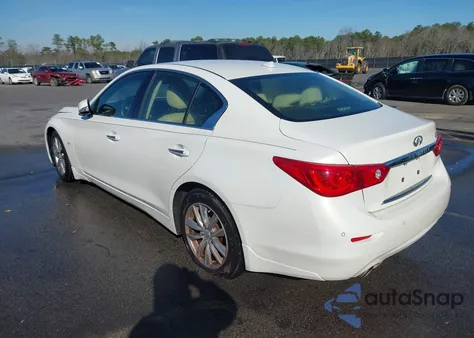 2014 Infiniti Q50 Premium из США, поврежденный, VIN JN1BV7AP0EM672819